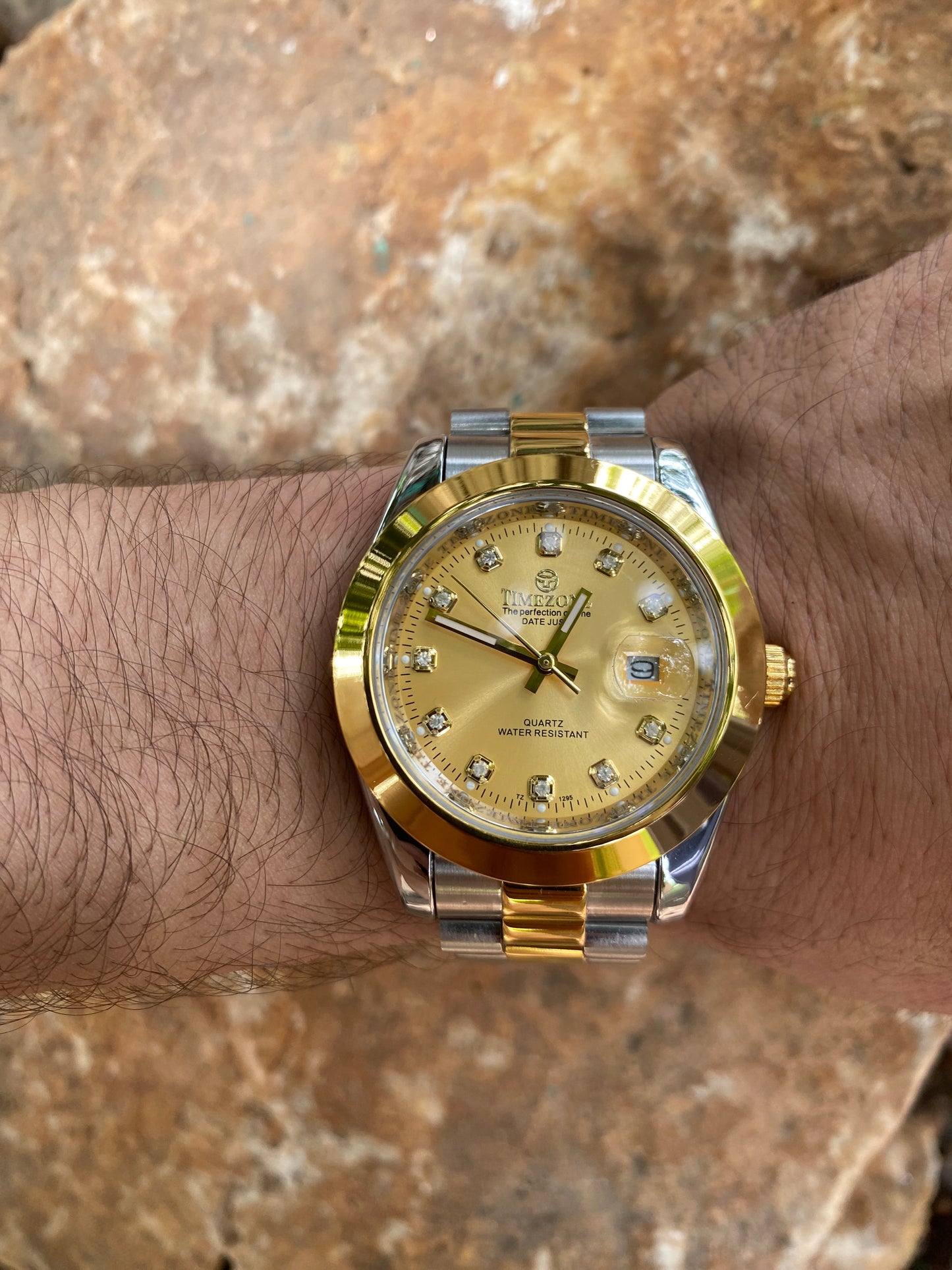 Timezone Dual-Tone Elite Watch