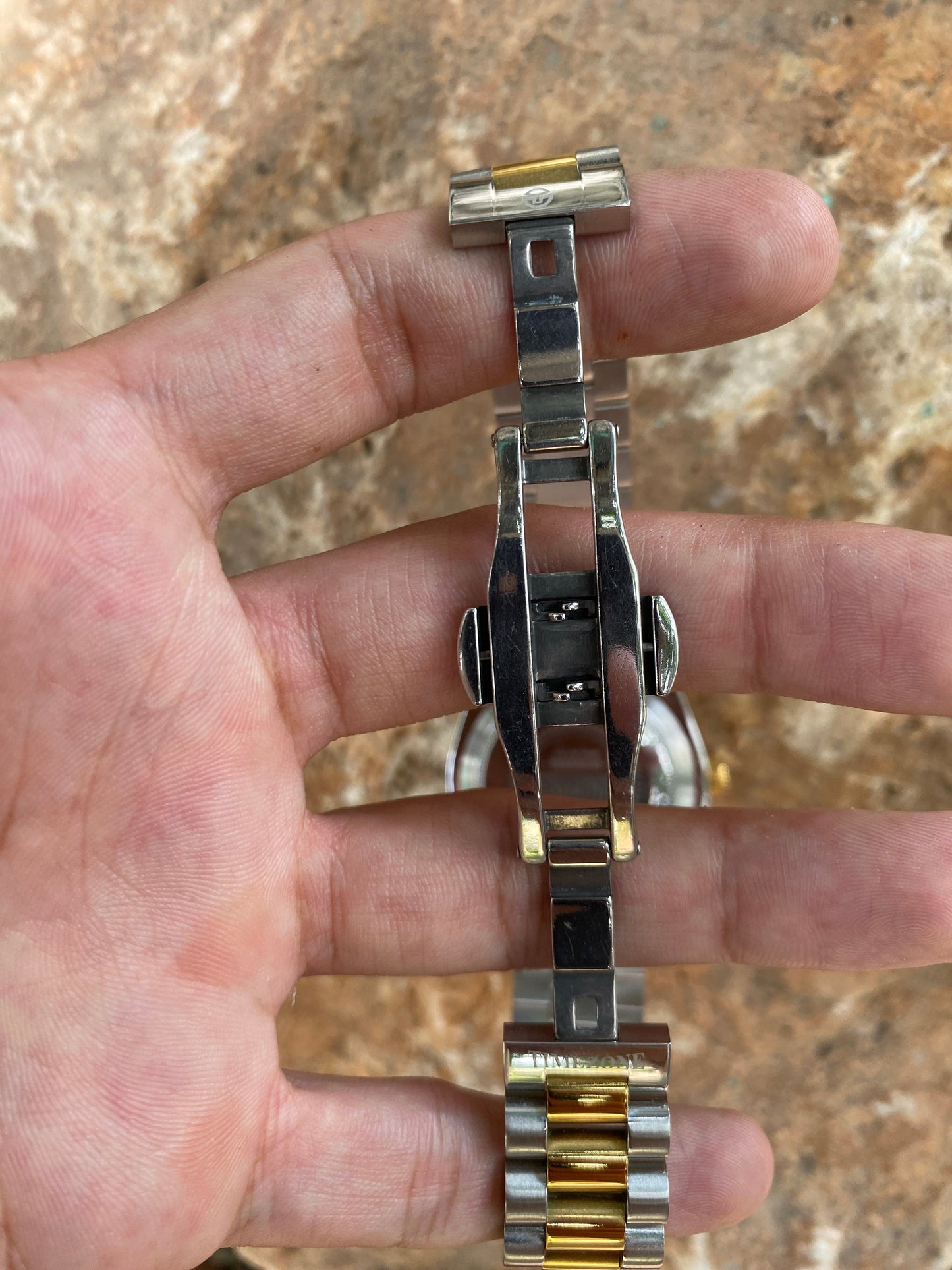 Timezone Dual-Tone Elite Watch