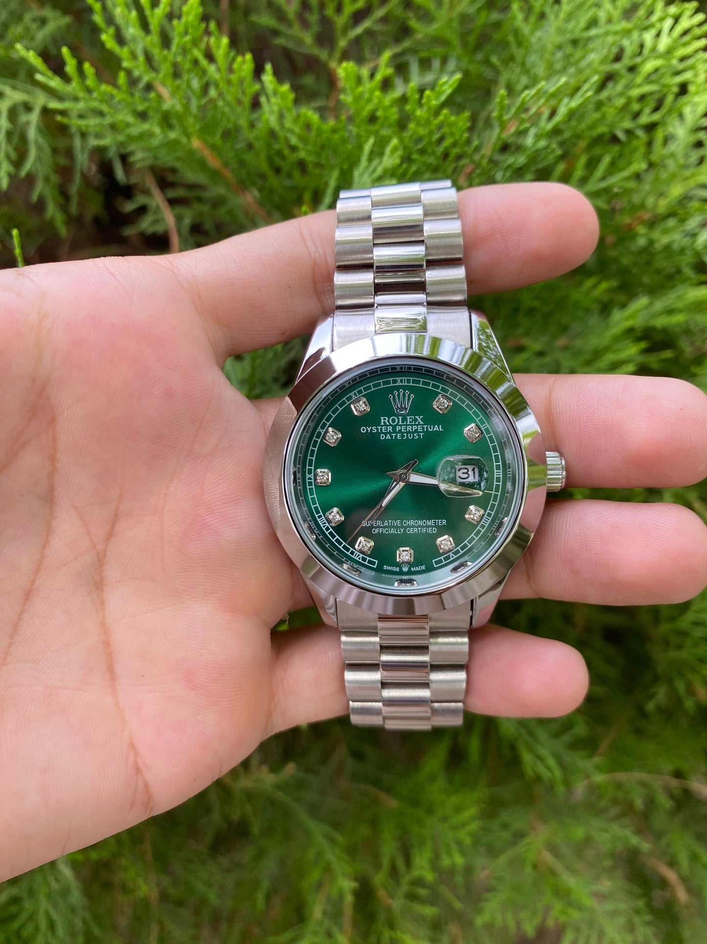 Rolex Date-Just Diamond Dial