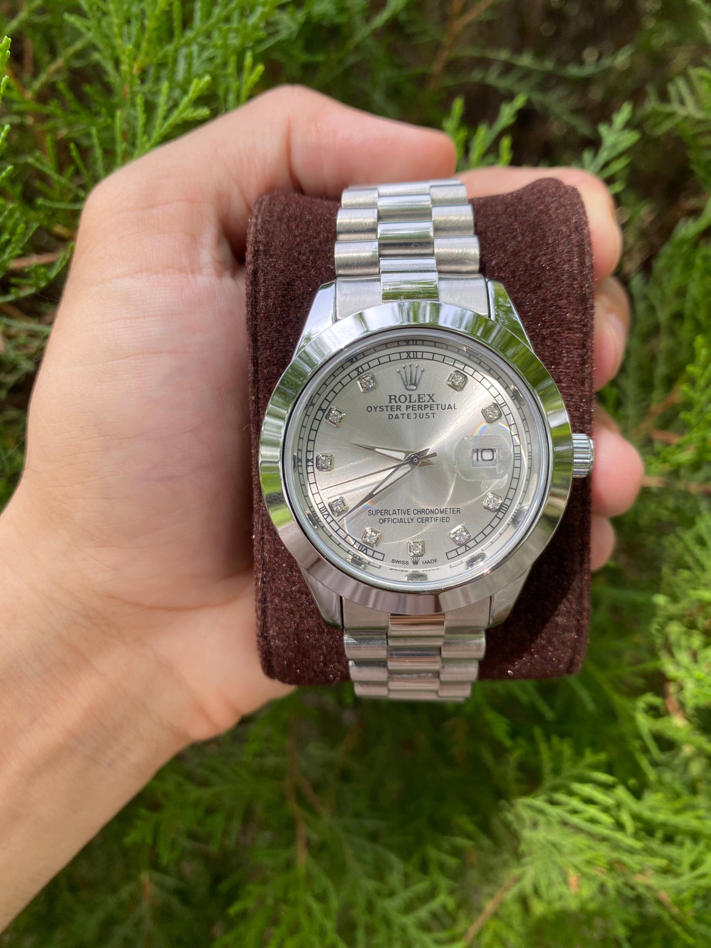 Rolex Date-Just Diamond Dial