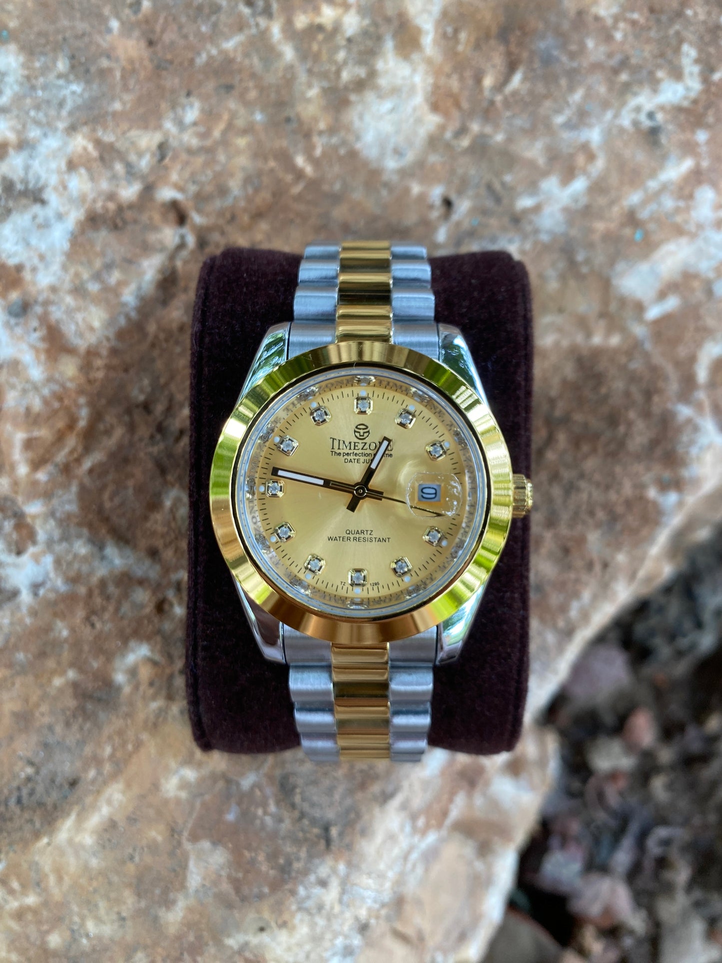 Timezone Dual-Tone Elite Watch