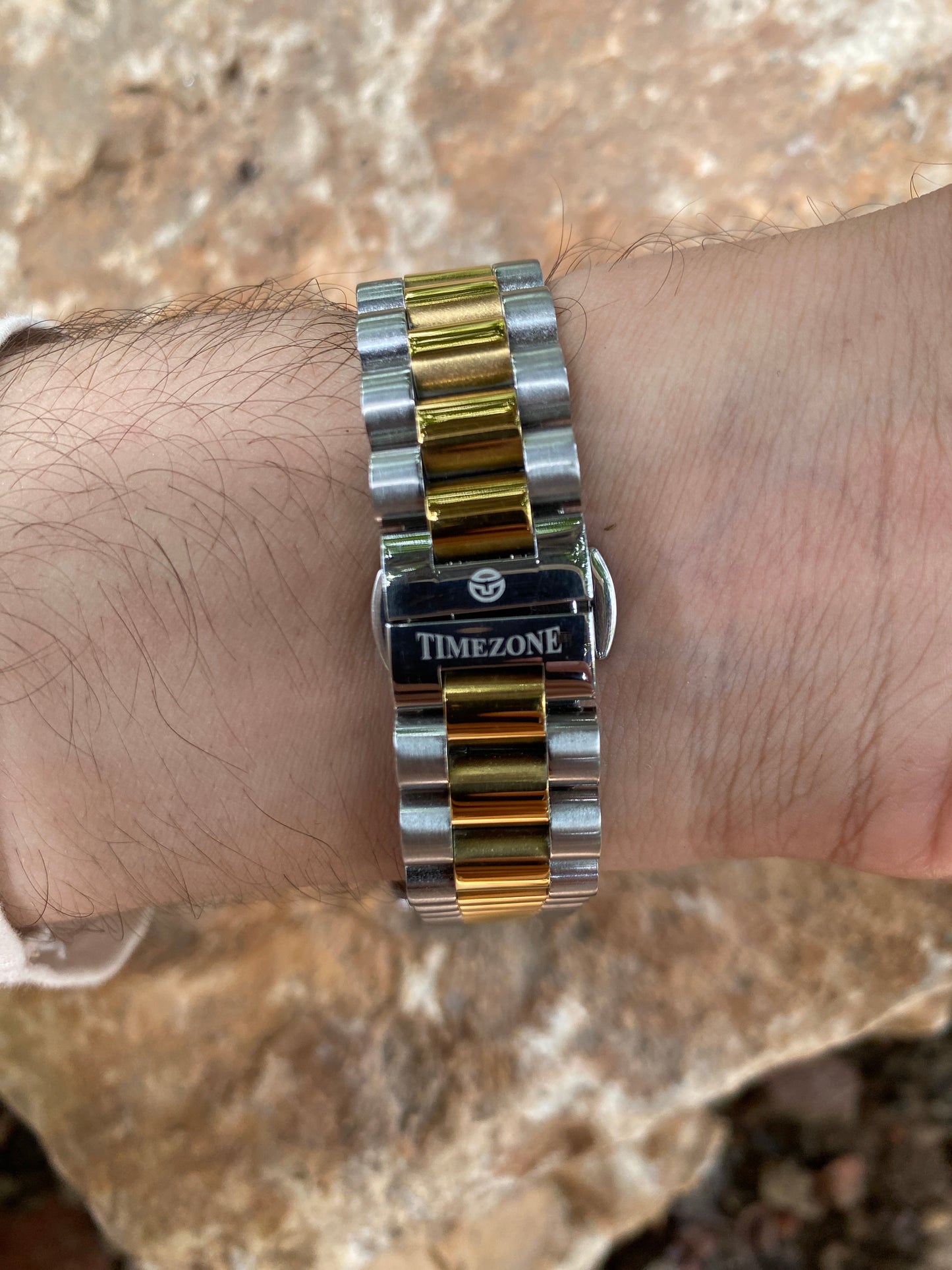 Timezone Dual-Tone Elite Watch