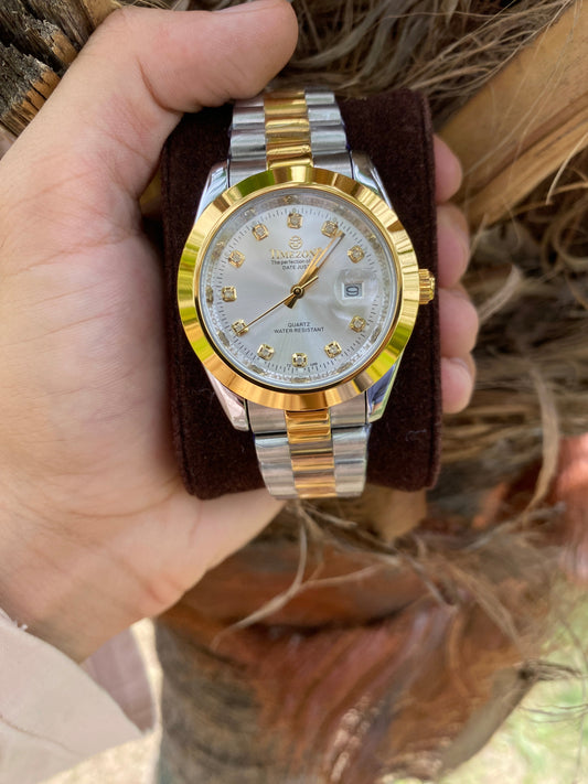 Timezone Dual-Tone Elite Watch